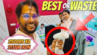 Ye Dekhe Bina Kabhi mat lena 👀  Best or Waste  Steam Iron  mrsarfaraz Vlog [upl. by Ettenrahs]