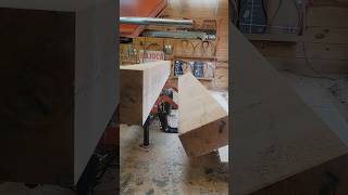 Two massive Red Oak cants were sawing for 1x10x16ft boards woodmizer wood diy youtube [upl. by Eniamrehs]