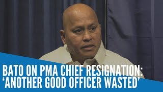 Bato on PMA chief resignation ‘Another good officer wasted’ [upl. by Dhruv]