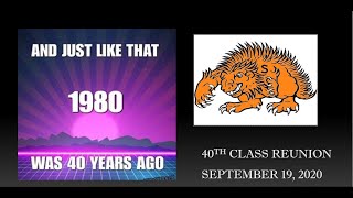 Springtown High School Class of 1980 Reunion Slideshow [upl. by Olemrac]