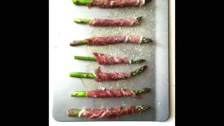 Prosciutto di Parma Wrapped Asparagus [upl. by Ranip]