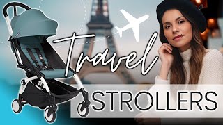 Top 10 Travel Strollers for Flying travelstroller strollers babytravel [upl. by Ellenahc]