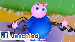 🕷️ Itsy Bitsy Spider Song 🌦 🕸  Jaccoled Kids World Nursery Rhymes and Kids Songs [upl. by Rambow]