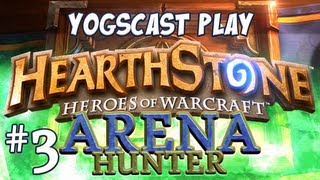 Warcraft  Hearthstone Arena Hunter Part 3  Shaman Battles [upl. by Inaluiak]