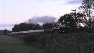 70000 Britannia approaching Gomshall 060824 [upl. by Catharine]