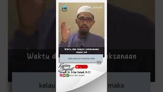 Waktu dan Tempat Pelaksanaan Shalat Ied  Ustadz Dr Irfan Yuhadi MSI [upl. by Emeric]