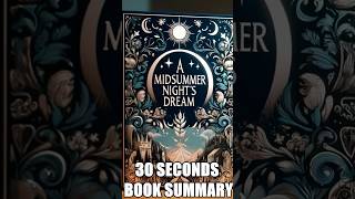 quotA Midsummer Nights Dreamquot by William Shakespeare  30 SecondsSummary  BookSummary 30SecondBooks [upl. by Peadar772]