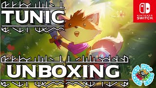 Tunic Unboxing unboxingvideo nintendoswitch fangamer zelda adventure foxplay actionadventure [upl. by Llenrep]