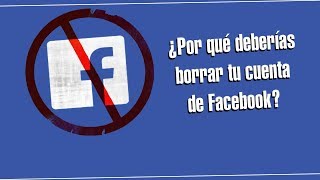 Elimina tu cuenta de Facebook  Borré mi cuenta de 9 años [upl. by Hgielrebmik697]