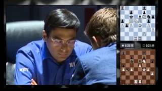 Magnus Carlsen vs Viswanathan Anand  FINAL GAME  World Chess Championship 2014 [upl. by Colton]