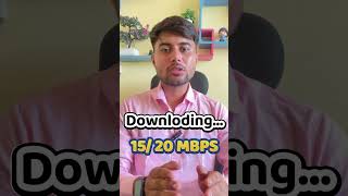 Wifi connection ✔ Diffrence between MBps vs Mbps shorts [upl. by Barron876]