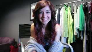 Me Hosting the American Idol Live Tour 2012  Christina Grimmie [upl. by Acireh]