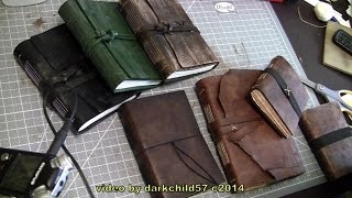 DIY Leather Journal see description for more info [upl. by Sikleb793]