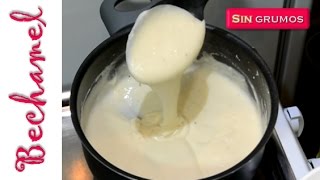 ✅BECHAMEL receta fácil y rápida SALSA BLANCA [upl. by Sivad59]