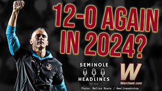 Chances FSU Football GOES 120 AGAIN in 2024  Warchant TV FSU [upl. by Yliab]