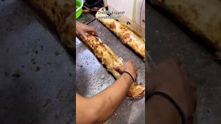 Indias biggest paratha rollfood foodie youtubeshorts indianstreetfood streetfood roll [upl. by Skye]