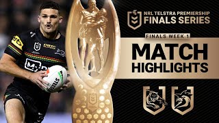 NRL 2024  Panthers v Roosters  Match Highlights [upl. by Koenig46]