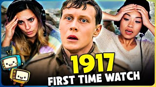 1917 Stressed Us Out  Movie Reaction  First Time Watching  George MacKay [upl. by Demakis]