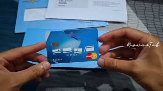 Unboxing Debit MNC BANK Mastercard [upl. by Lyckman]