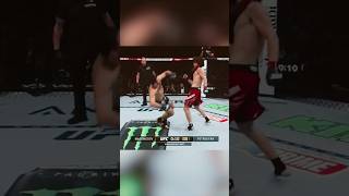 DOUBLE BACKFIST This is how ufc ufc308 mma [upl. by Virgina126]