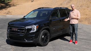 2022 GMC Terrain Test Drive Video Review [upl. by Sukcirdor]