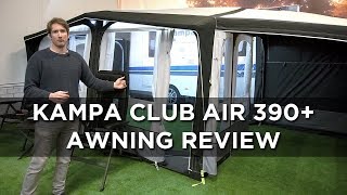 Kampa Club Air 390 Plus Awning Review [upl. by Gherardo]