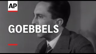 GOEBBELS  SOUND [upl. by Adnael]