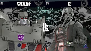 Darth Vader Vs Megatron  Super Smash Bros Mods [upl. by Sevik]