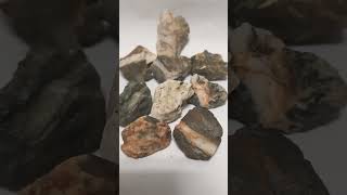 COLECCION DE CUARZOS CON MINERALES youtubeshorts mineralogia crystals mineralesdecoleccion [upl. by Leonhard]