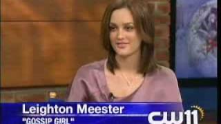 Leighton Meester at CW11February 2008 [upl. by Nwaf]