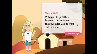 Eibhlin’s Quest An Interactive Articulate Storyline Game Template [upl. by Bouton]