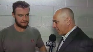 Barkov on Game 1 win over NYR Aleksander Talked With BJaffe Following The Win  22052024 [upl. by Atlanta]