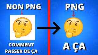 TUTO COMMENT METTRE UNE IMAGE EN PNG FACILEMENT ET GRATUITEMENT  en 2020 [upl. by Hopfinger]