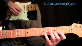 Ozzy Osbourne  Crazy Train Guitar Lesson Pt2  PreChorus amp Chorus wFills [upl. by Prue174]