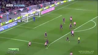 Aduriz Fantastic Chilena Barcelona vs Athletic Bilbao 0 0 20 04 2014 360p [upl. by Heppman157]