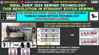 4ZARIF 2023Revolution in sewing Sewing different materialsThreads 20 S2Footroller [upl. by Luz]