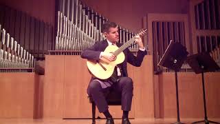 Regondi Etude No 8 played by Nicholas Ciraldo [upl. by Obe]