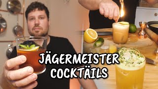 No More Jäger Bombs Three Easy JÄGERMEISTER Cocktails [upl. by Ahtabbat]