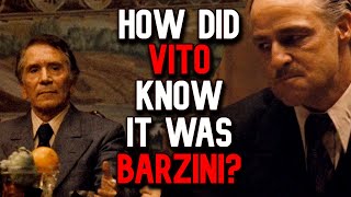 How Did Vito Corleone Know It Was Barzini All Along The Godfather Explained [upl. by Melania]