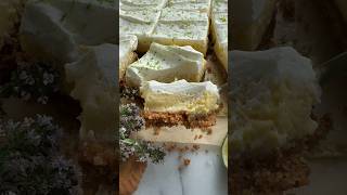 Our favorite key lime pie bars dessert keylimepie fooddolls [upl. by Marek]