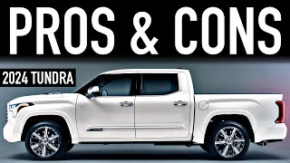 Pros amp Cons of the 2024 Toyota Tundra [upl. by Akcemat]