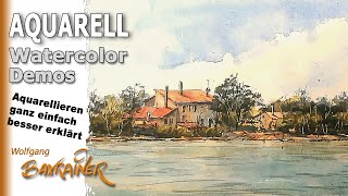 Langweilige Häuser am Ufer von Torcello – ein Malmotiv [upl. by Nissie320]