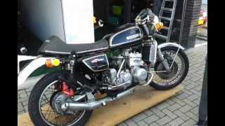 Start of Yamaha XS750 [upl. by Robinett]