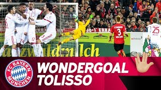 Practice Makes Perfect Corentin Tolissos Wondergoal vs Freiburg [upl. by Noraa]