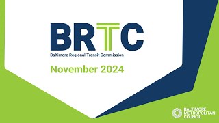 BRTC Meeting November 8 2024 [upl. by Zetrac]