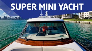 The Smallest Mega Yacht on Earth Sea Trial  Burger 50 [upl. by Fabiolas]