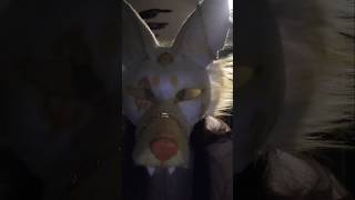 Make a therian wolf mask with me 🐺 therian wolf [upl. by Hogarth74]