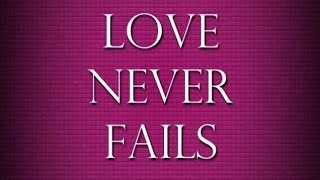 Jesus your love never fails [upl. by Farkas]