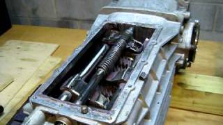 Porsche 928 transaxle 5 speed locked in 1st gear [upl. by Nnylimaj612]