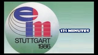 1986 Europa Meisterschaften laichtathletik Stuttgart 131 minute [upl. by Yattirb611]